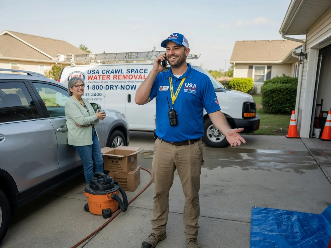 Crawl Space Water Removal Midway Park, NC FAQs